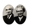 M. George William Ormerod et sa femme Mary, fondateurs de Lancashire Sock